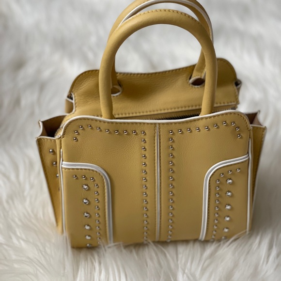 Tod's Handbags - Tods mini sella yellow crossbody bag
